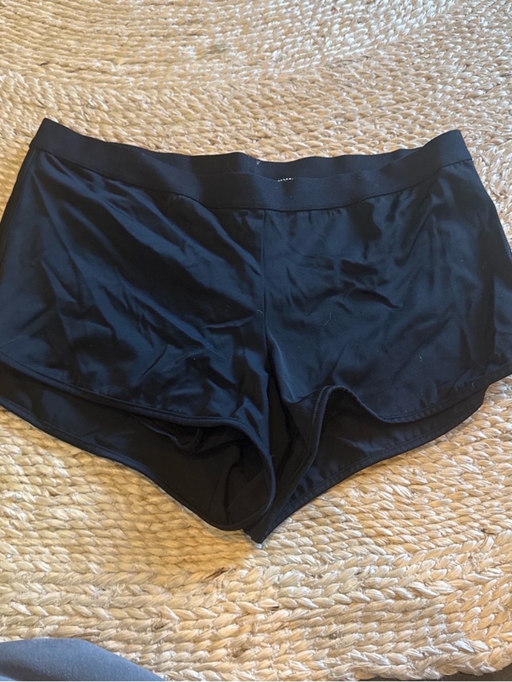 Boden Black Stretch Lounge Shorts